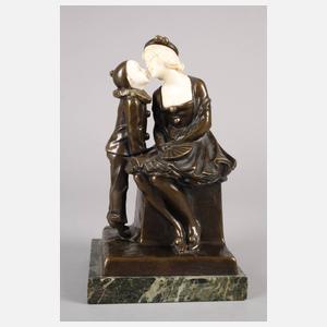 Peter Tereszczuk, Chryselephantin ”Der Kuss”