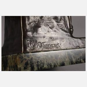 Peter Tereszczuk, Chryselephantin ”Der Kuss”