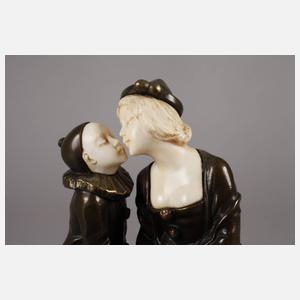 Peter Tereszczuk, Chryselephantin ”Der Kuss”