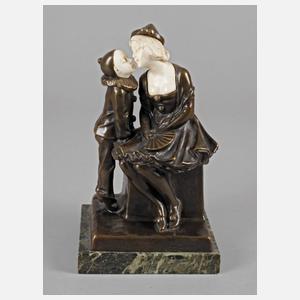 Peter Tereszczuk, Chryselephantin ”Der Kuss”