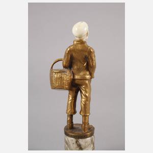 Peter Tereszczuk, Chryselephantin Herr mit Korb