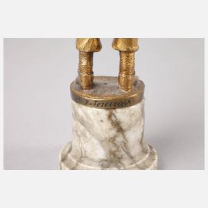 Peter Tereszczuk, Chryselephantin Herr mit Korb