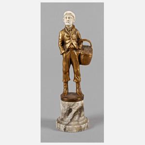 Peter Tereszczuk, Chryselephantin Herr mit Korb