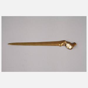 Peter Tereszczuk, Figürlicher Brieföffner