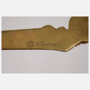 Peter Tereszczuk, Figürlicher Brieföffner