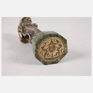 Chryselephantin als Petschaft