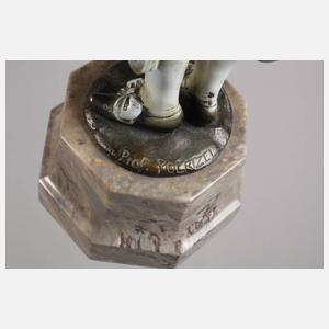 Professor Otto Poertzel, Chryselephantin Kavalier