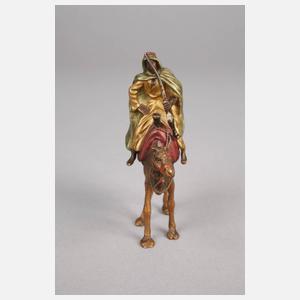 Wiener Bronze Kamelreiter