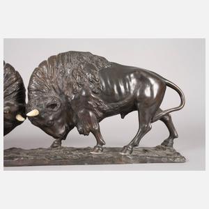 Peder Jensen, kämpfende Büffel