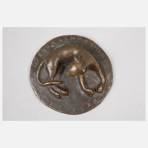 Rudolf Löhner, liegender Panther