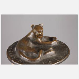 Rudolf Löhner, liegender Panther