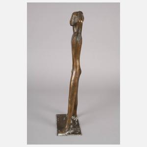 Fritz Fleer attr., stehender Jungenakt