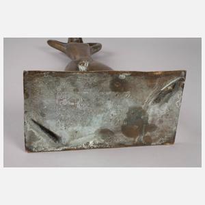 Fritz Fleer attr., stehender Jungenakt