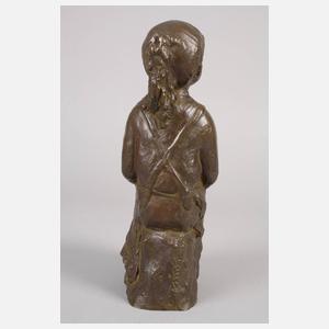 Sigrid v. Ipolyi-Merz, sitzendes Mädchen ”Heidi”