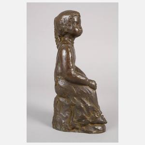 Sigrid v. Ipolyi-Merz, sitzendes Mädchen ”Heidi”