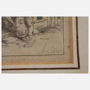 Adriaen von Ostade, ”Der Brillenverkäufer”