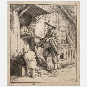 Adriaen von Ostade, ”Der Brillenverkäufer”