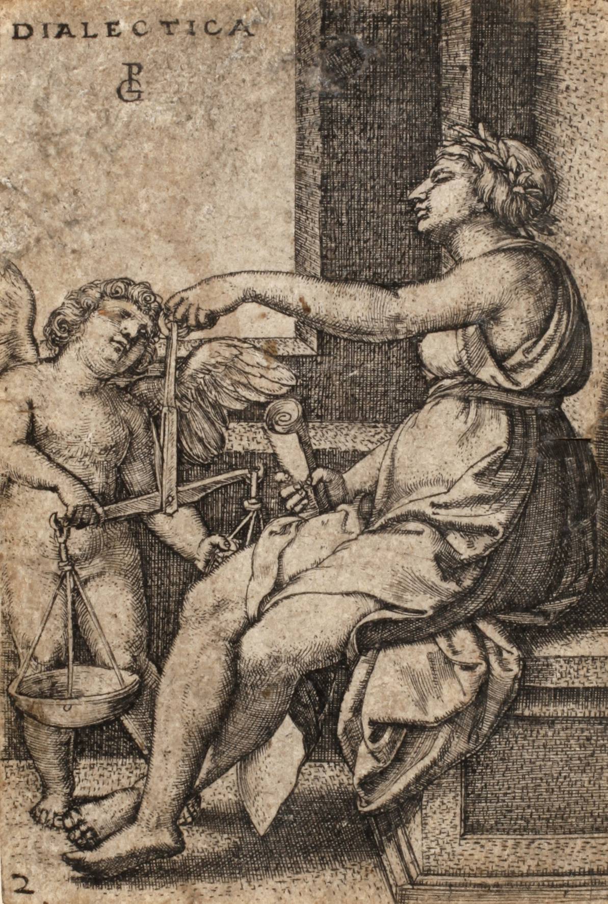 Georg Pencz, ”Dialectica”