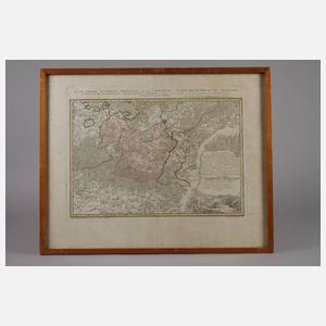 Homanns Erben, Kupferstichkarte Thüringen