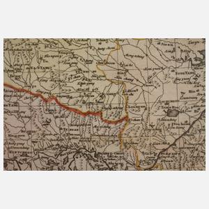 Johann Jakob Haas, Kupferstichkarte China