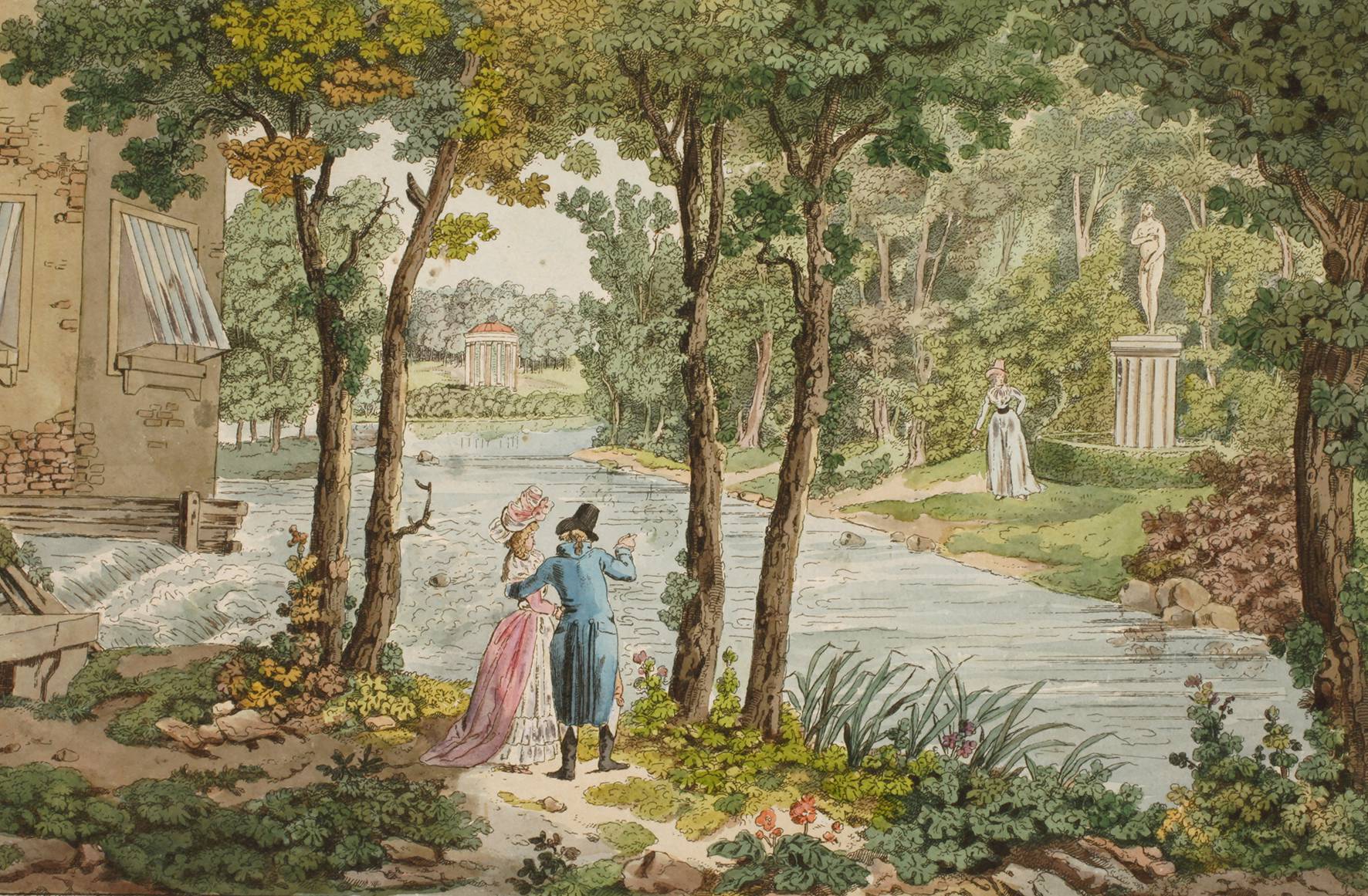 Joseph Schaffer, Sommerlicher Parkblick