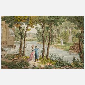 Joseph Schaffer, Sommerlicher Parkblick