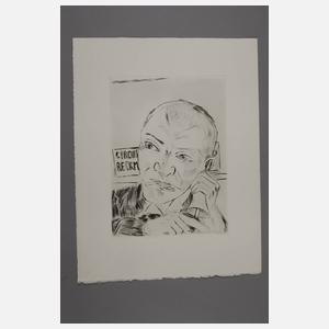 Prof. Max Beckmann, ”Der Ausrufer”