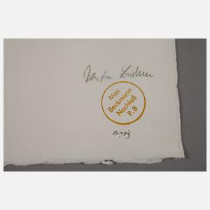 Prof. Max Beckmann, ”Der Ausrufer”