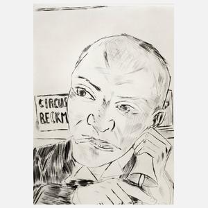 Prof. Max Beckmann, ”Der Ausrufer”