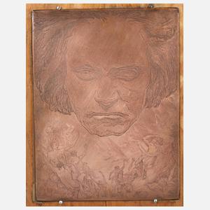 Fritz Buchholz, Radierplatte zu ”Beethoven”