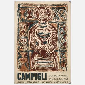 Massimo Campigli, Frau am Fenster