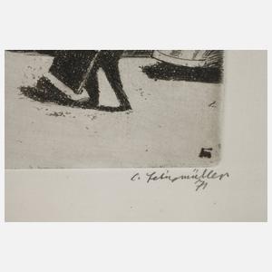 Prof. Conrad Felixmüller, Rom – Villa Medici