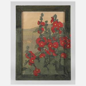 Jenny Fikentscher, Rote Stockrosen