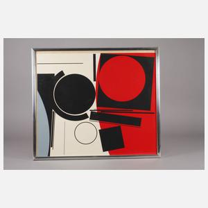 Prof. Günter Fruhtrunk, Abstrakte Komposition