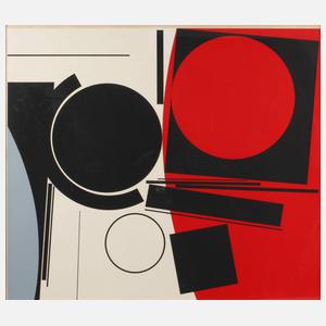 Prof. Günter Fruhtrunk, Abstrakte Komposition