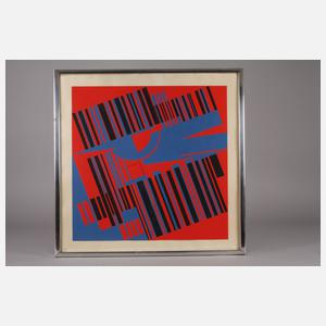 Prof. Günter Fruhtrunk, Abstrakte Komposition