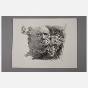 Prof. Bernhard Heisig, ”Für Max Beckmann”