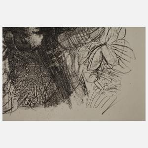 Prof. Bernhard Heisig, ”Ritter und Bauer”