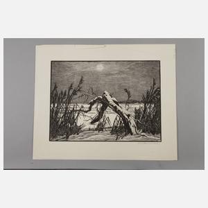 Karl Hennemann, Winter am See