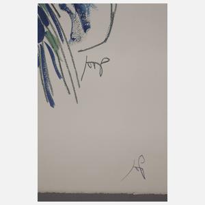 Wolfgang Joop, ”Blondes Model im kleinen Blauen”