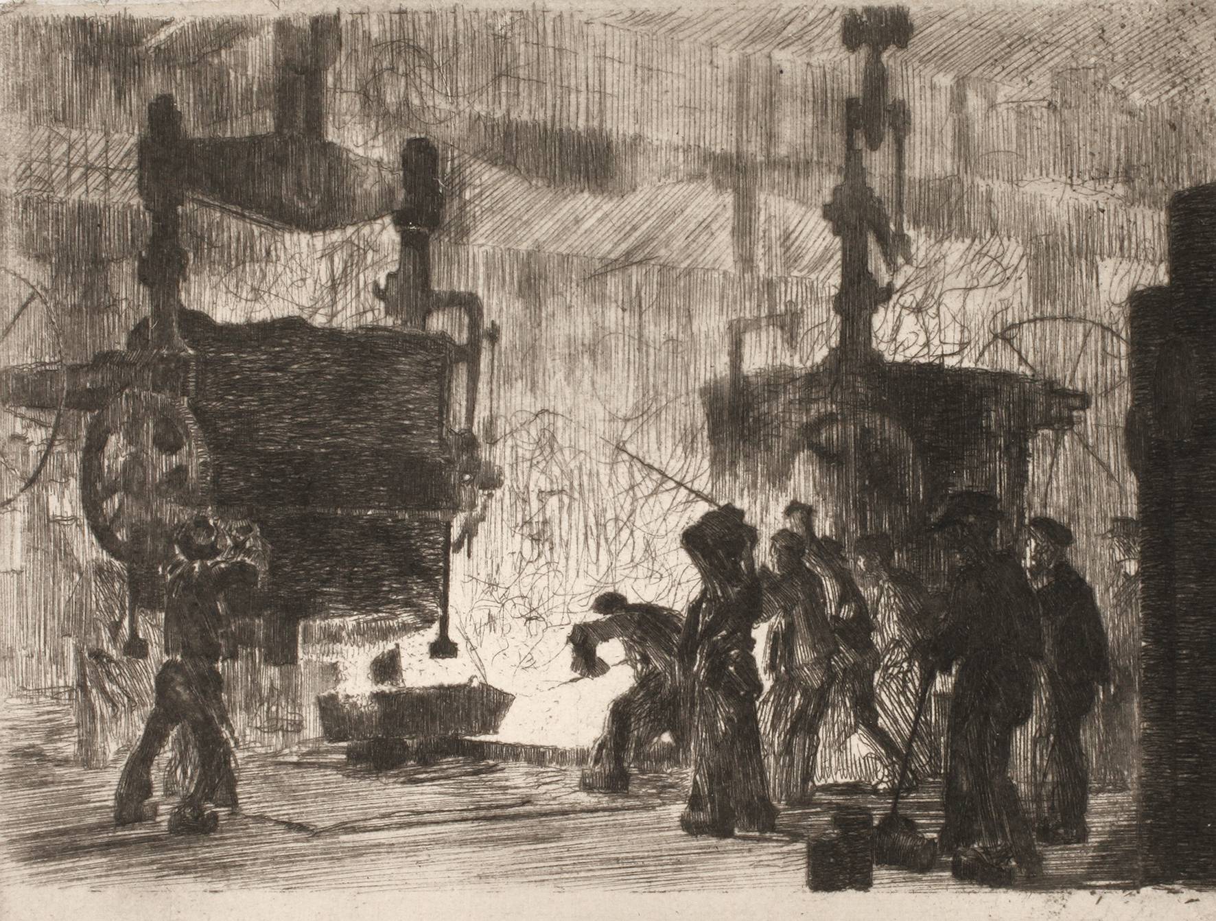 Heinrich Kley, Im Walzwerk