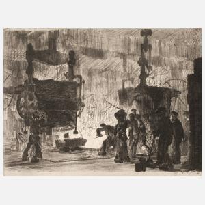 Heinrich Kley, Im Walzwerk