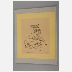 nach Prof. Oskar Kokoschka, ”Europa”