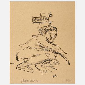 nach Prof. Oskar Kokoschka, ”Europa”