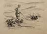 Max Liebermann, ”Jäger mit Hunden in den Dünen”