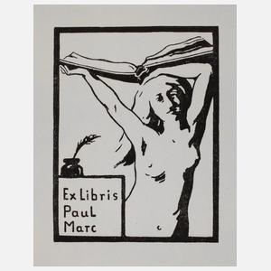 Franz Marc, Exlibris Paul Marc
