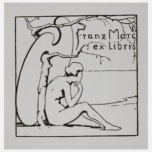 Franz Marc, Eigenexlibris