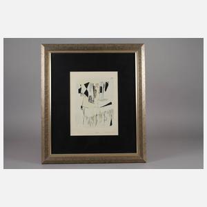 Marino Marini, Abstrakte Komposition