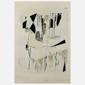 Marino Marini, Abstrakte Komposition