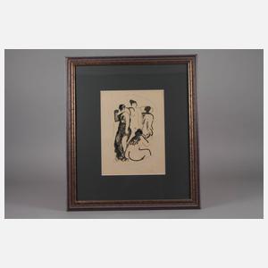 Marino Marini, Figurative Komposition